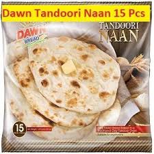 DAWN BREAD TANDOORI NAAN 15 PCS