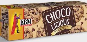 EBM CHCOLICIOUS CHOCOLATE CHIP BISCUIT 102G