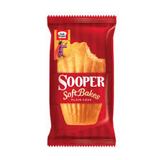 EBM SOOPER SOFT-BAKES PLAIN CAKE 256G