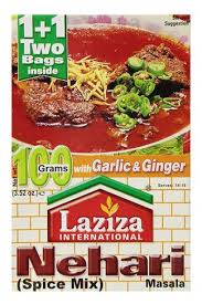 LAZIZA NEHARI MASALA NET 100GM